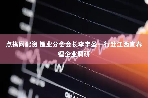 点搭网配资 锂业分会会长李宇圣一行赴江西宜春锂企业调研