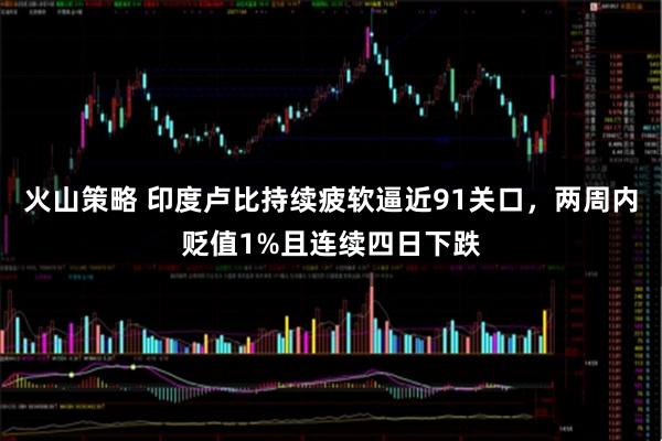 火山策略 印度卢比持续疲软逼近91关口,两周内贬值1%且连续四日下跌