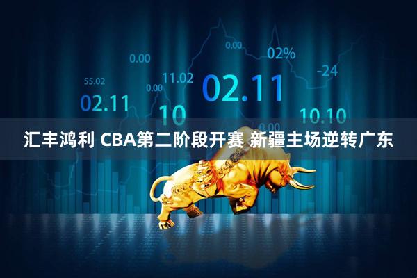 汇丰鸿利 CBA第二阶段开赛 新疆主场逆转广东