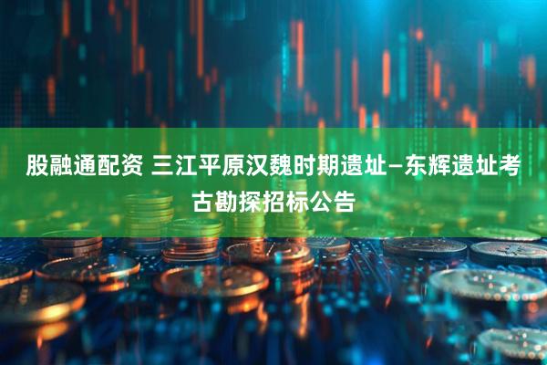 股融通配资 三江平原汉魏时期遗址—东辉遗址考古勘探招标公告